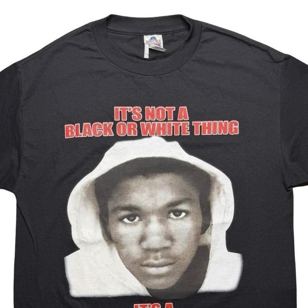 2012 Trayvon Martin RIP memorial tribute with Obama quote shirt